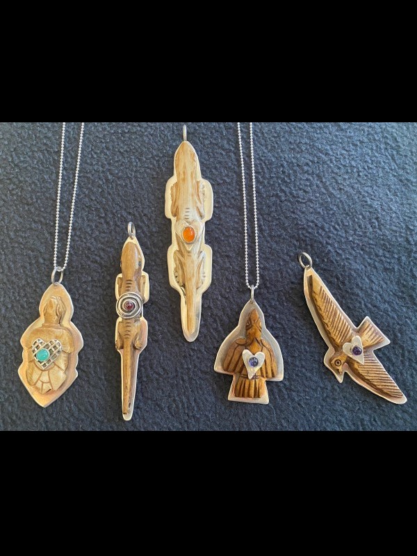 Five Southwestern Pendants